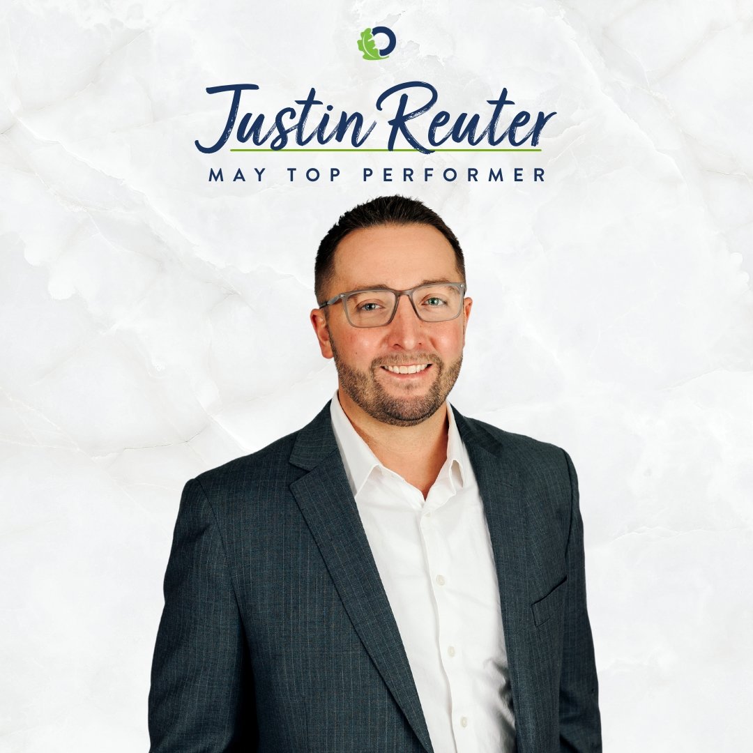 Justin Reuter May 2024 Top Performer Oakridge Real Estate